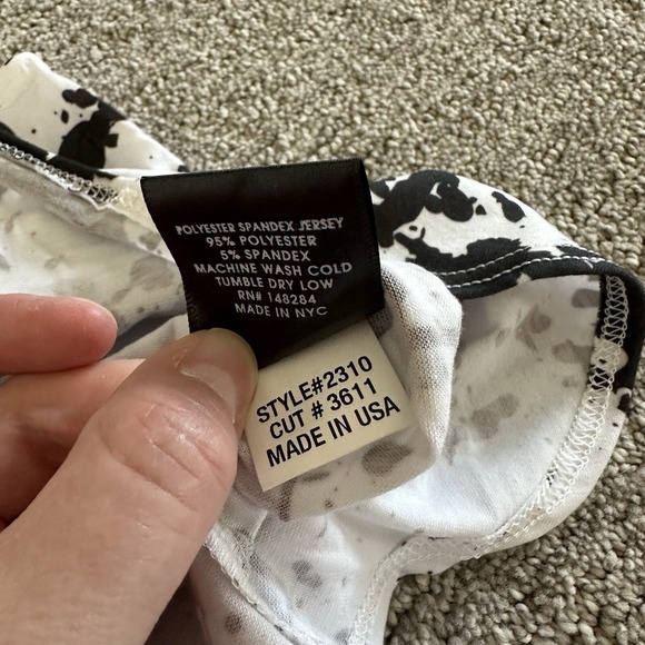 NWT Terez Splatter Tank Peloton Size XS - Picture 5 of 6